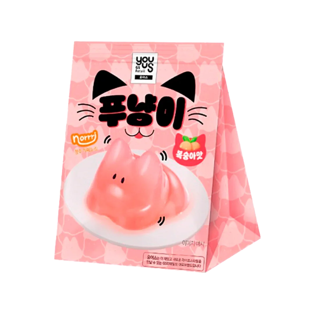 Youus Peach Cat Shaped Jelly