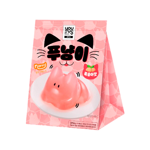 Youus Peach Cat Shaped Jelly