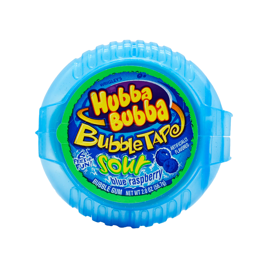 Hubba Bubba Bubble Tape Sour Blue Raspberry