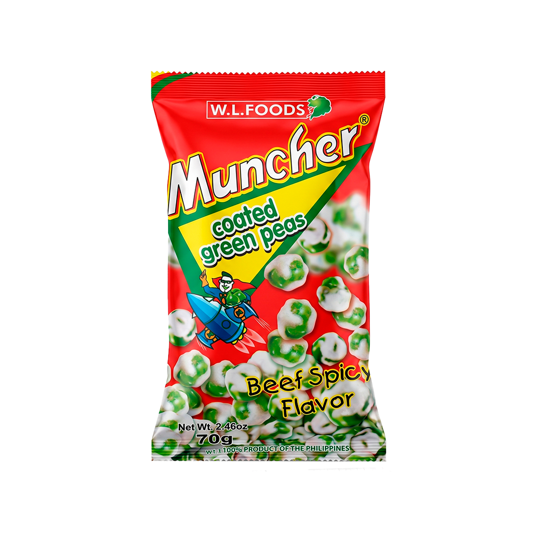 Muncher Coated Green Peas Spicy Beef