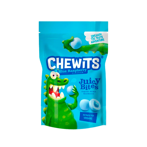 Chewits Juicy Bites Blue Raspberry