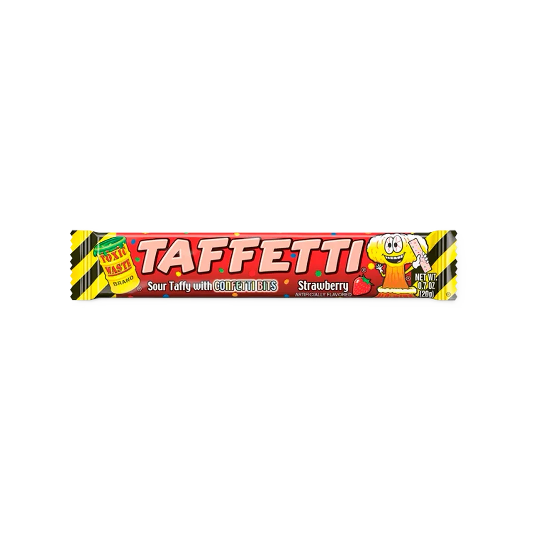 Toxic Waste Taffetti Strawberry