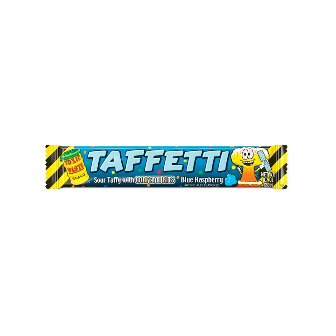 Toxic Waste Taffetti Blue Raspberry