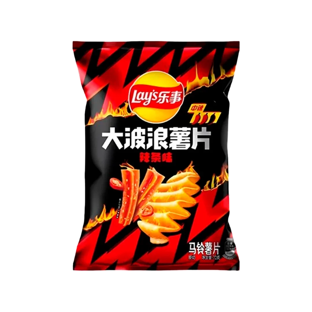 Lay’s Big Wave Spicy Strip Batatas Fritas