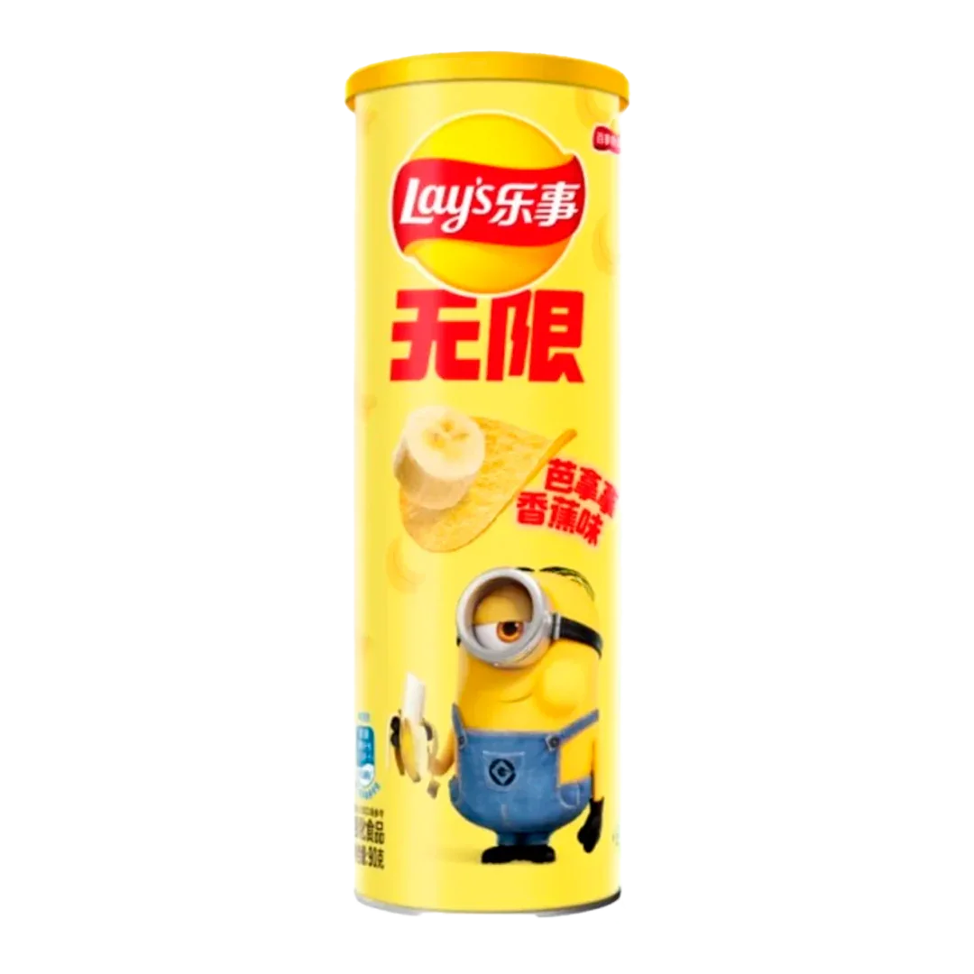 Lay’s Minions Refreshing Banana Batatas Fritas