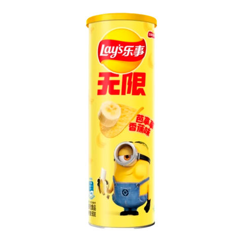 Lay’s Minions Refreshing Banana Batatas Fritas
