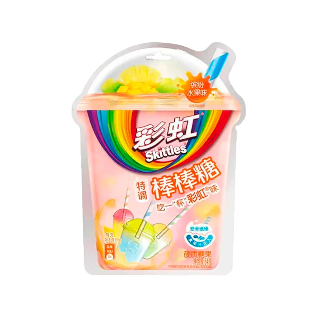 Skittles Real Fruit Lolipop