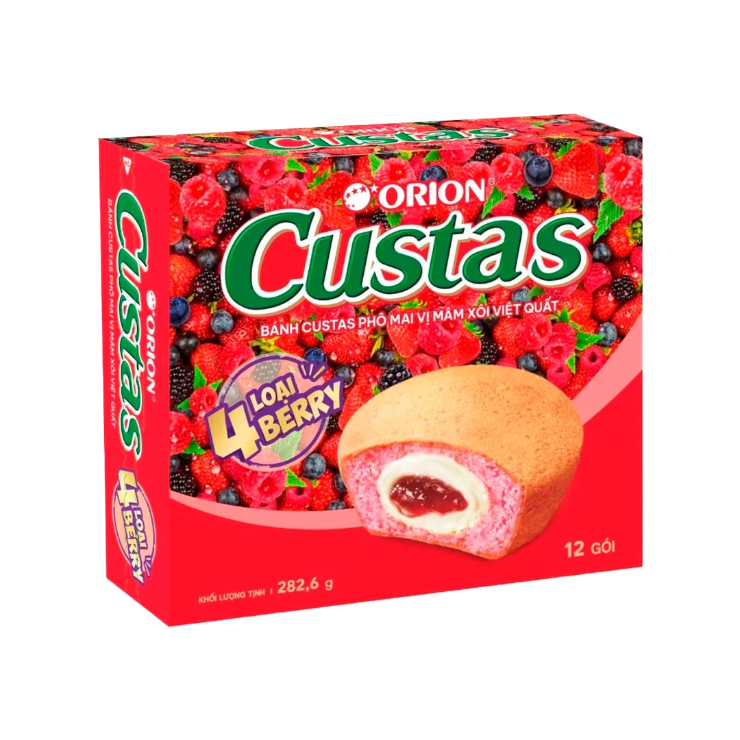 Orion Custas Cheese and 4 Berries (1 unid.)