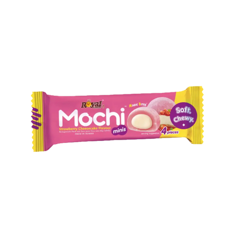 Royal Family Mini Strawberry Cheesecake Mochi