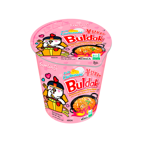 Samyang Buldak Ramen Hot Chicken Carbonara Cup