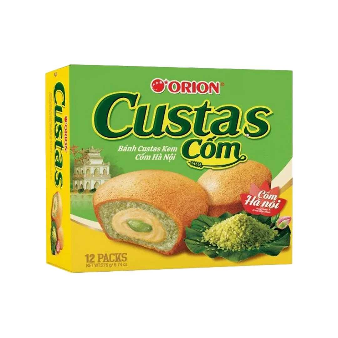Orion Custas Green Rice "Com" Soft Cake