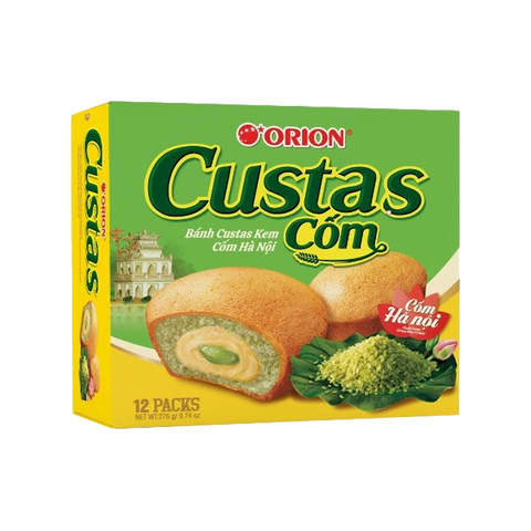 Orion Custas Green Rice "Com" Soft Cake