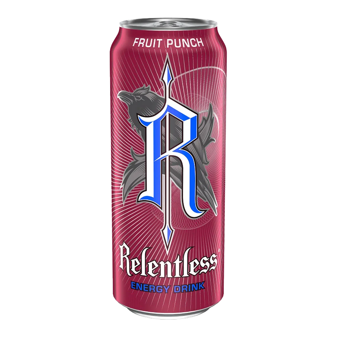 Relentless Fruit Punch Energy Drink