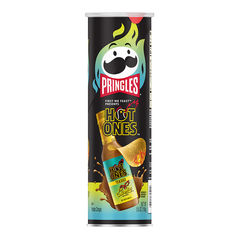 Pringles Hot Ones Los Calientes Verde (Edição Especial)