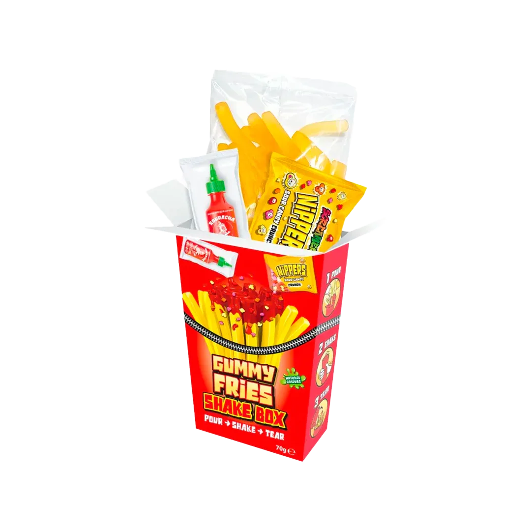 Zed Candy Screamers Gummy Fries Shake Box