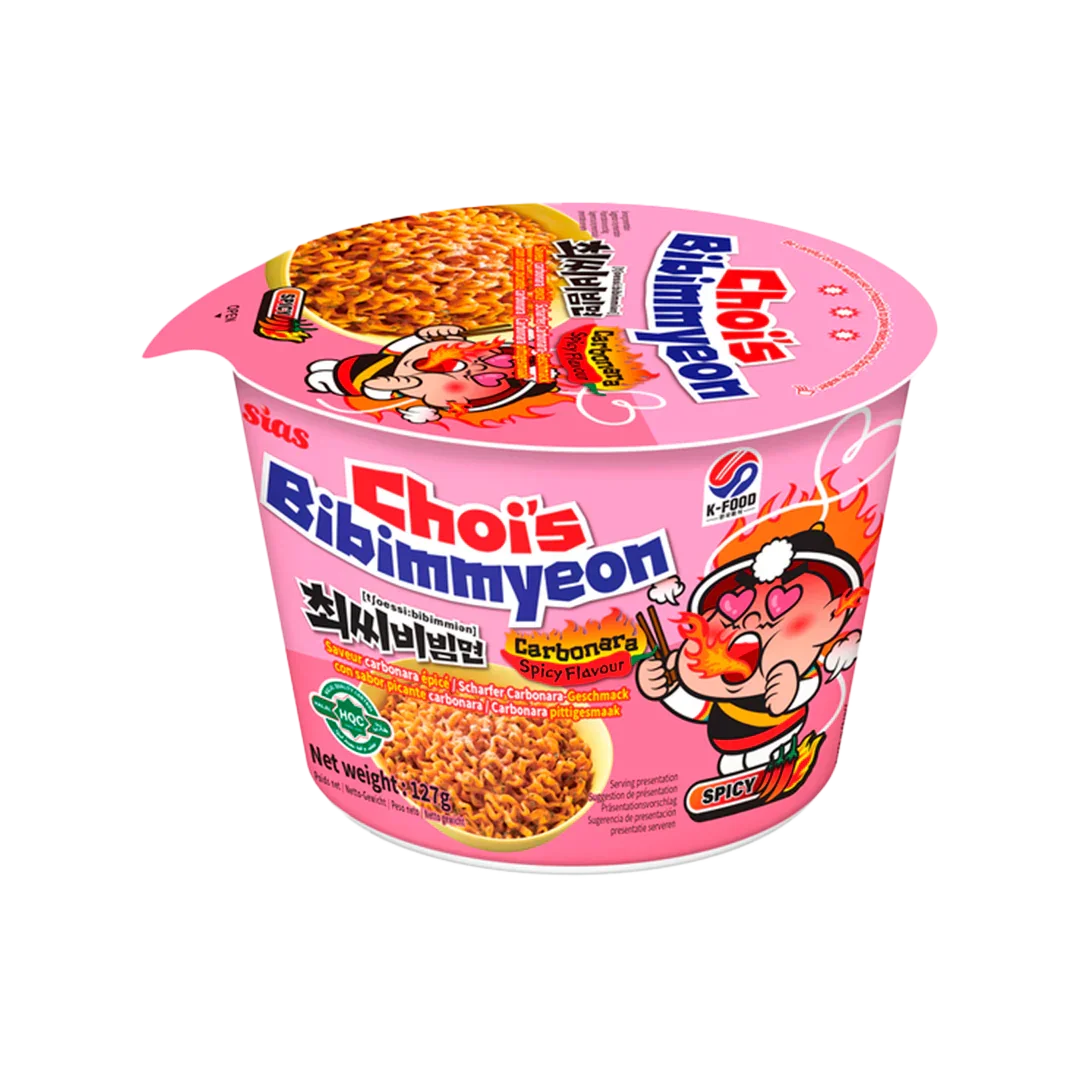 Choi's Ramyeon Carbonara Noodles