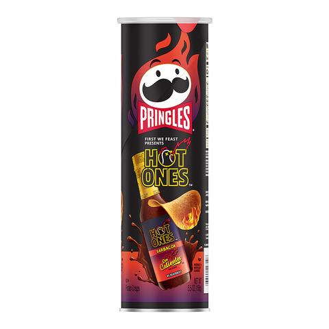 Pringles Hot Ones Los Calientes Barbacoa (Edição Especial)