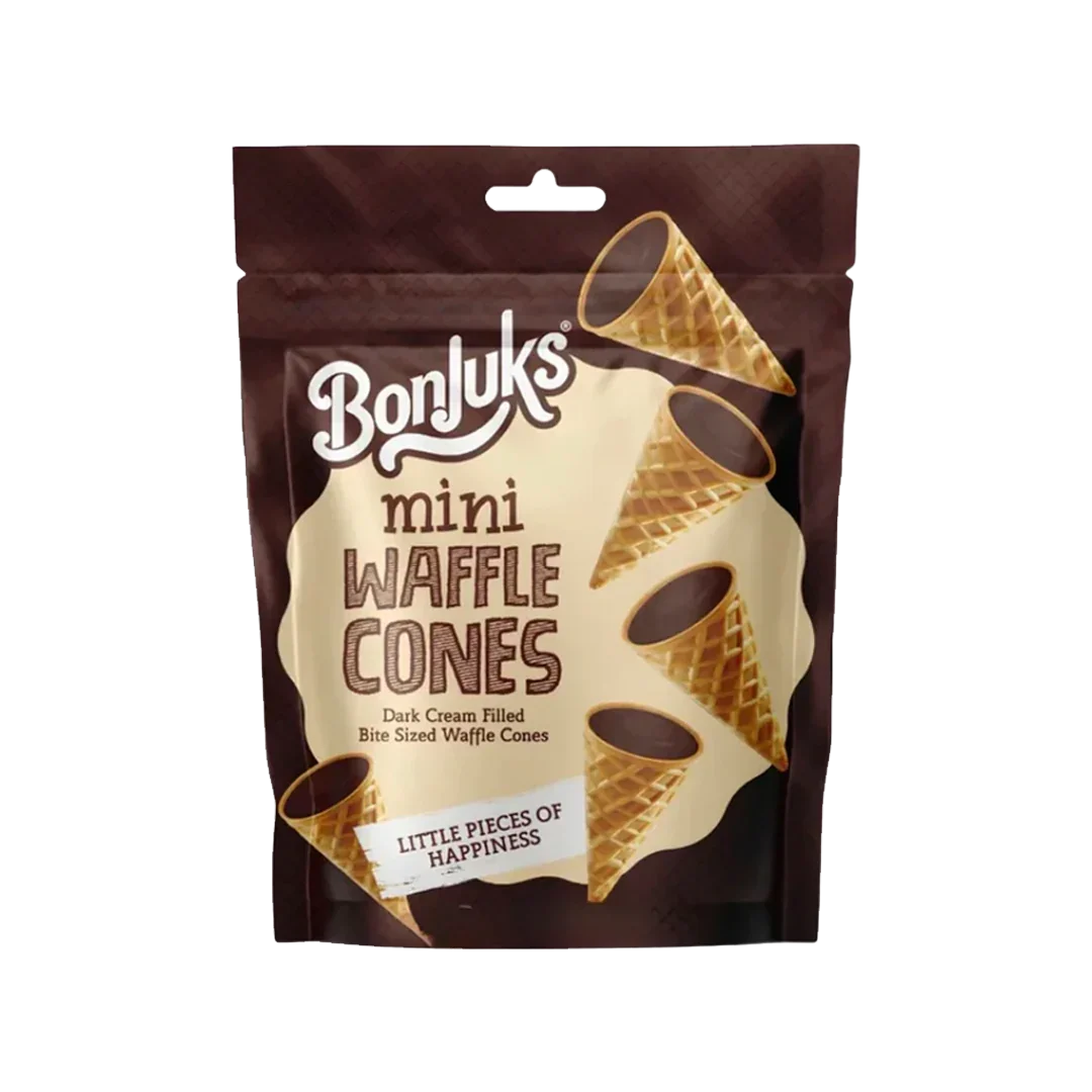 Mini Cones Gelado Dark Chocolate