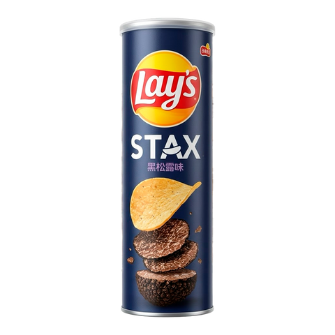 Lay's Stax Black Truffle
