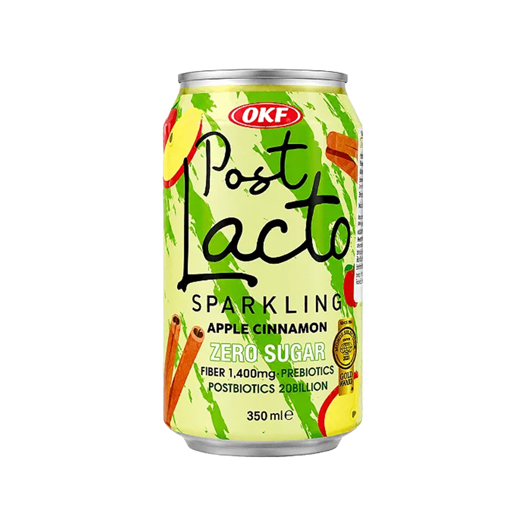 OKF PostLacto Zero Sugar Apple Cinnamon Sparkling