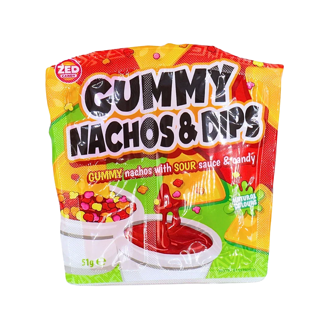 Zed Candy Gummy Nachos and Dips