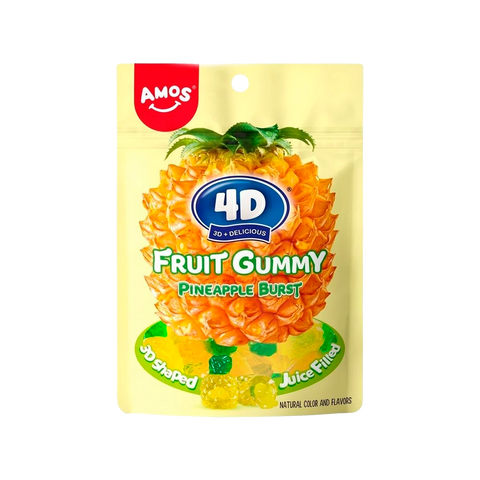 Amos Gummy 4D Pineapple
