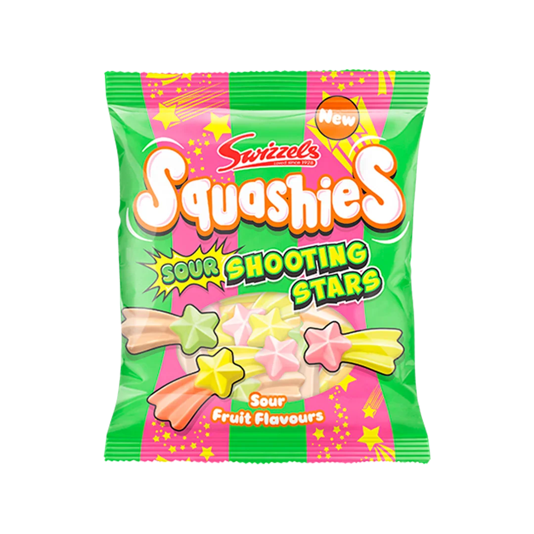 Squashies Sour Shooting Stars