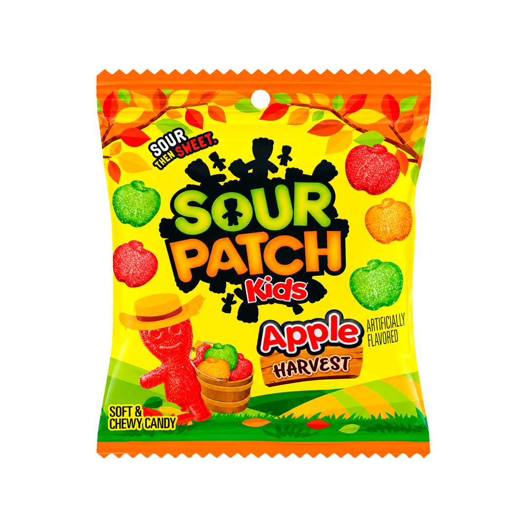 Sour Patch Kids Apple Harvest, doces importados