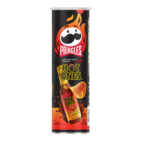 Pringles Hot Ones Los Calientes Rojo (Edição Especial)