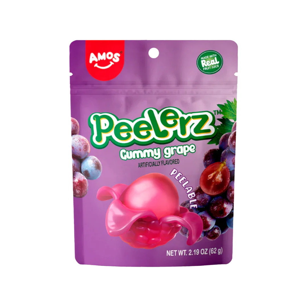 Amos Peelerz Gummy Grape