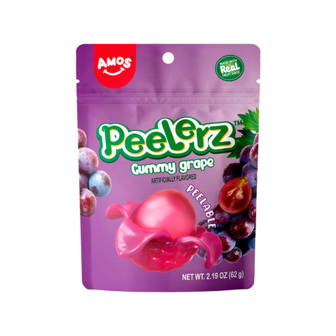 Amos Peelerz Gummy Grape