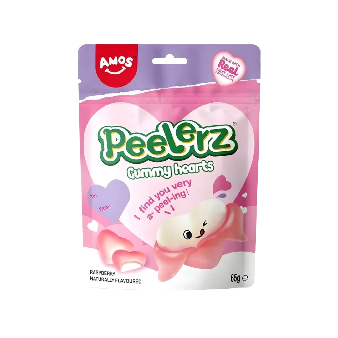 Amos Peelerz Gummy Heart