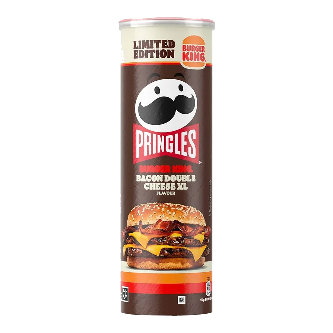 Pringles Burger King Bacon Double Cheese XL