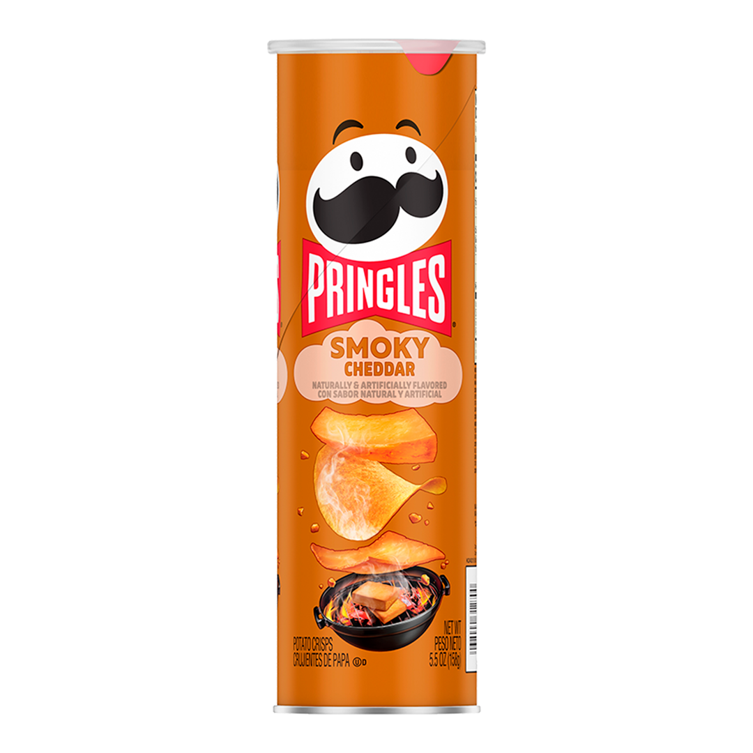 Pringles Smoky Cheddar