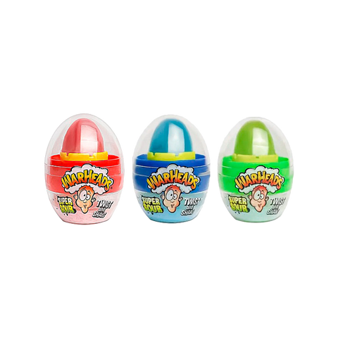 Warheads Super Sour Twist & Shake Eggo (1 Unid. Sortido)