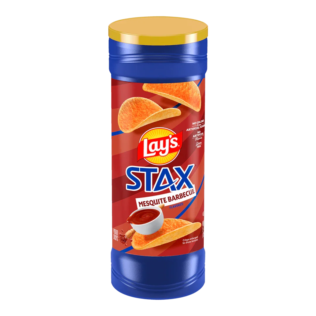 Lay's Stax Mesquite Barbecue