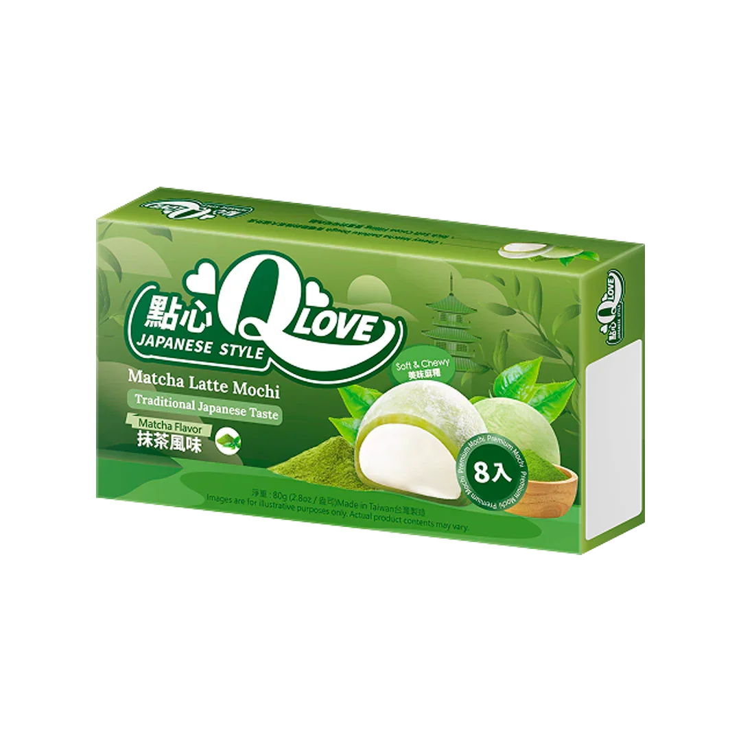 QLove Matcha Latte Mini Mochi