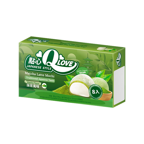 QLove Matcha Latte Mini Mochi