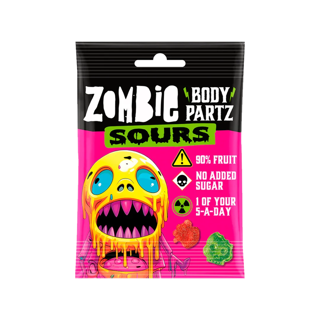 Zombie Body Partz Sours 90% Fruta