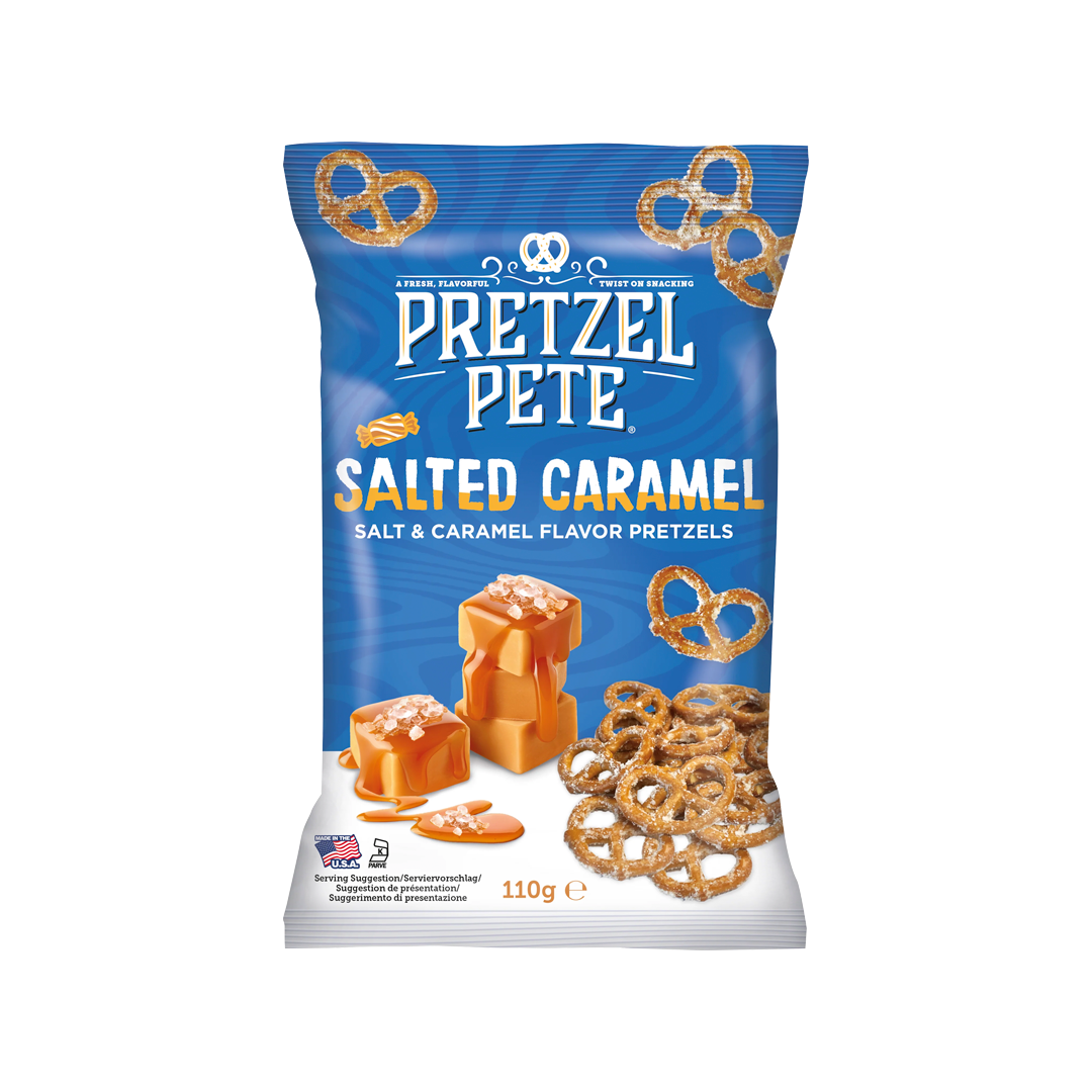 Pretzel Pete Pretzels Salted Caramel Big