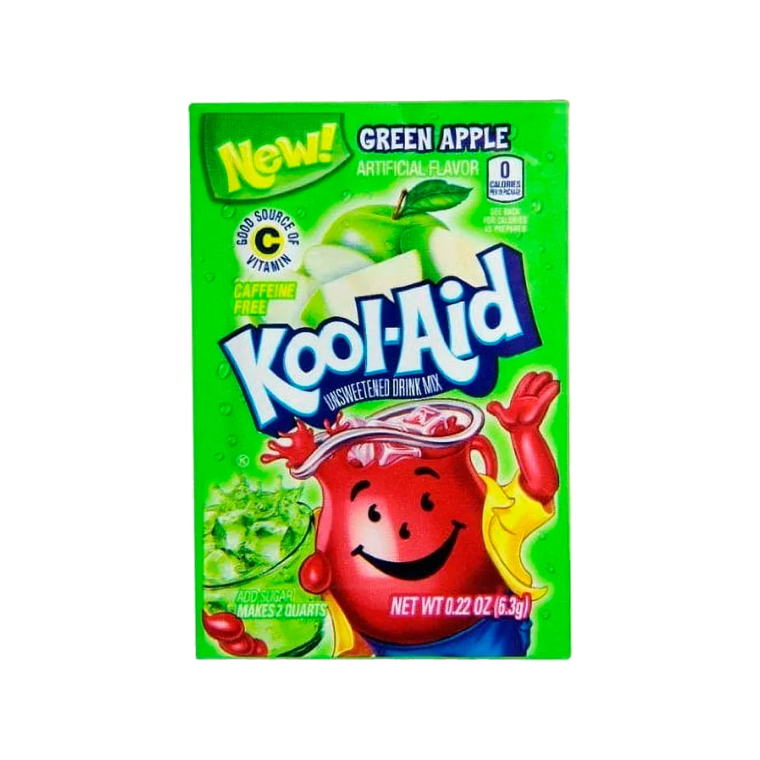 Kool-Aid Drink Mix Green Apple