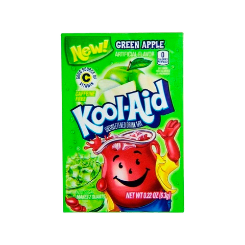 Kool-Aid Drink Mix Green Apple