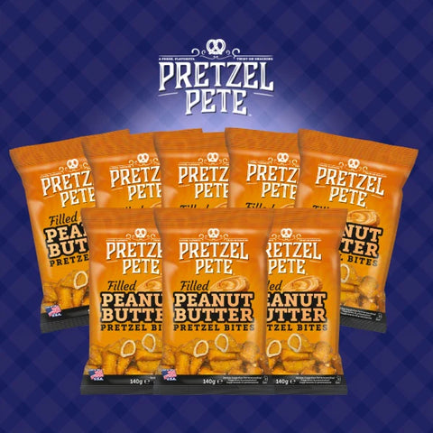 Pretzel Pete Pretzel Bites Filled Peanut Butter Big