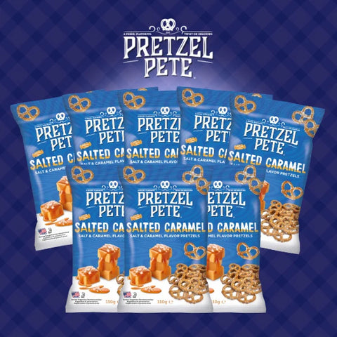 Pretzel Pete Pretzels Salted Caramel Big