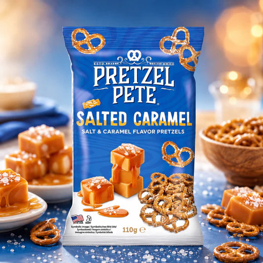 Pretzel Pete Pretzels Salted Caramel Big