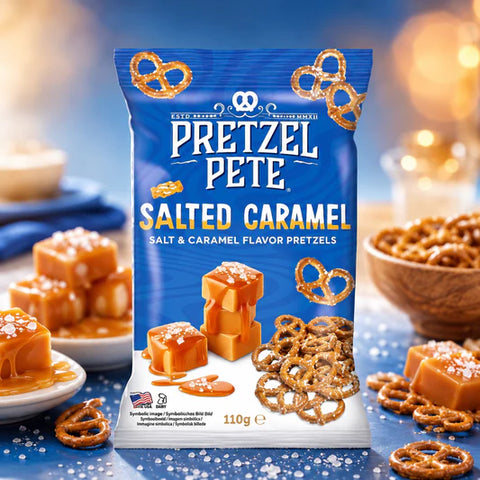 Pretzel Pete Pretzels Salted Caramel Big