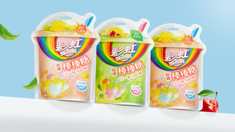 Skittles Fruit Tea Lolipop