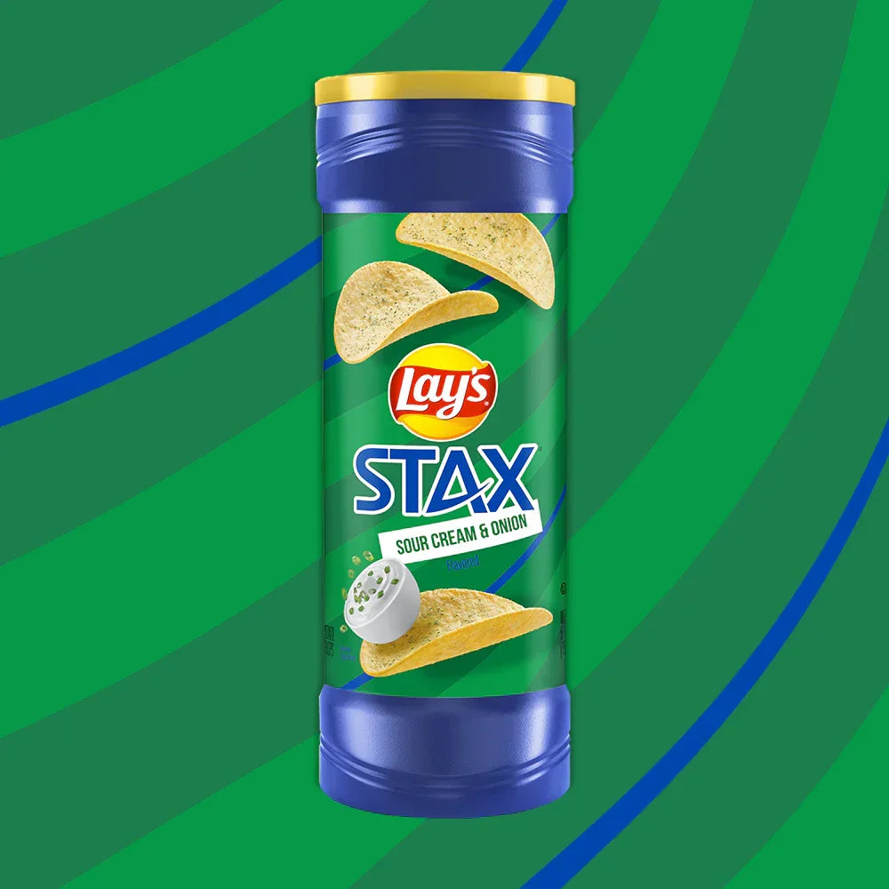 Lay's Stax Sour Cream And Onion