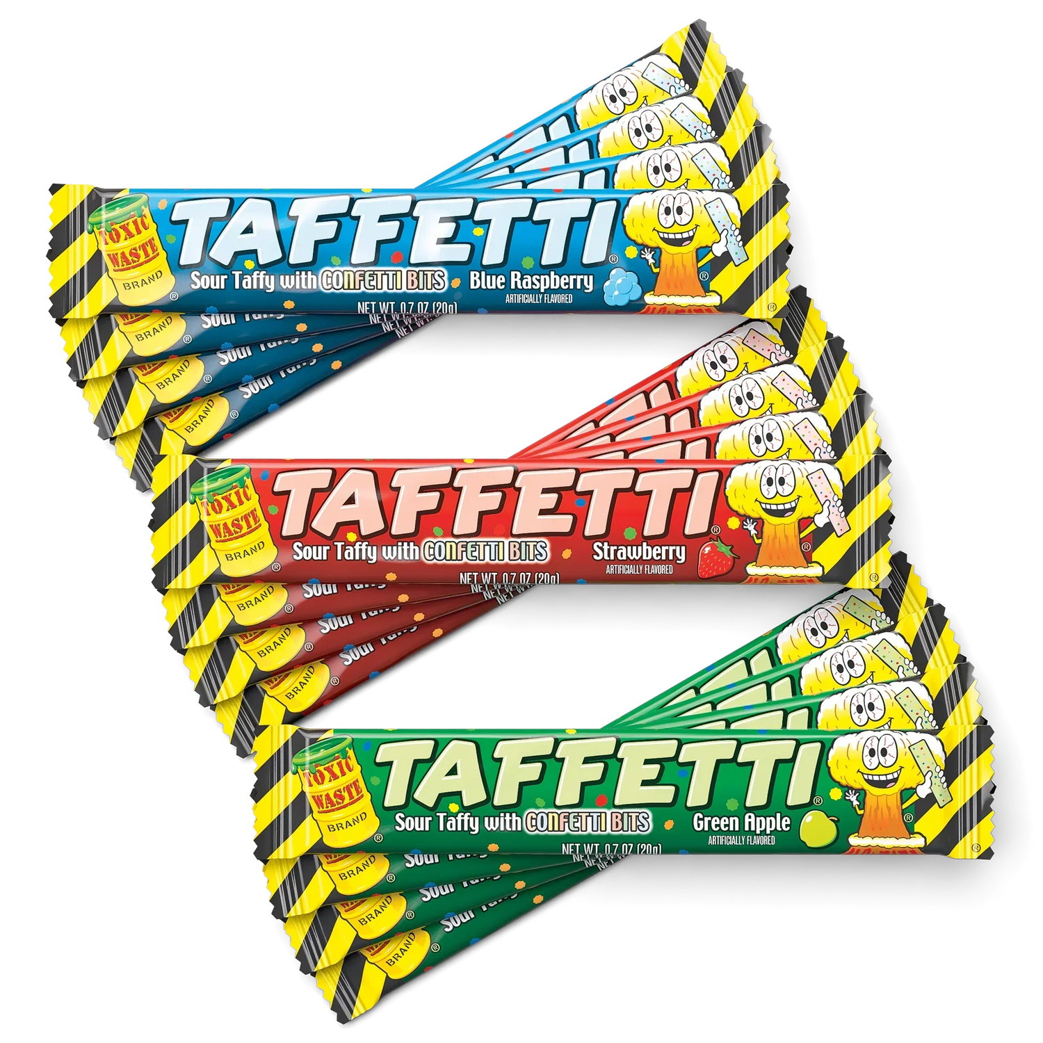 Toxic Waste Taffetti Strawberry
