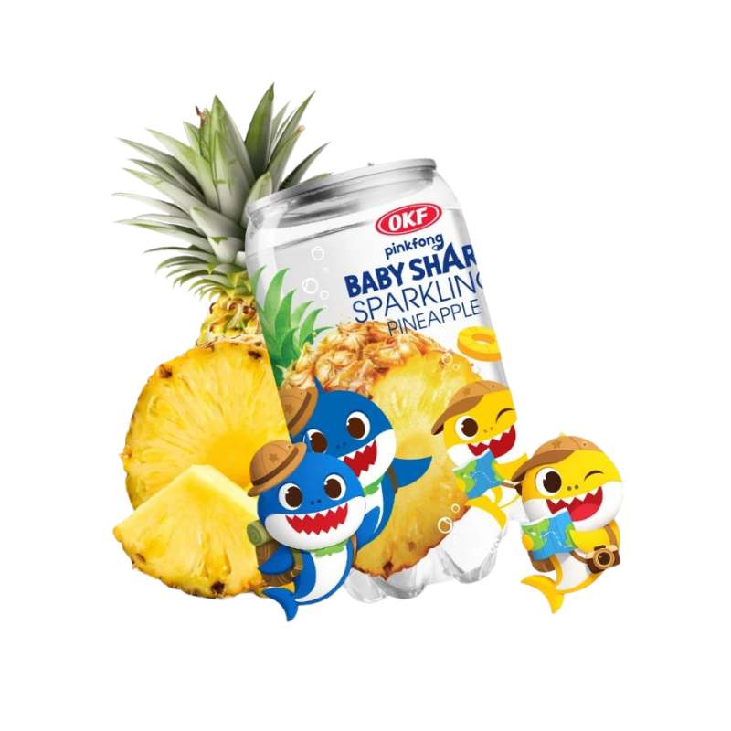 OKF Sparkling Baby Shark Pineapple